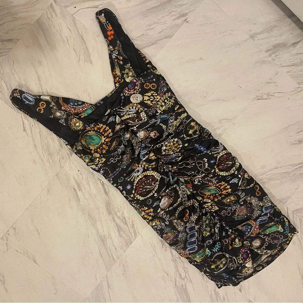 DAVID MEISTER RUCHED DRESS - Picture 8 of 12